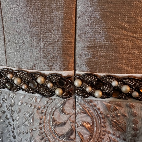 Kay Unger Cocktail Dress with Bolero Jacket formal rose taupe; Women size US 4 - Picture 10 of 15